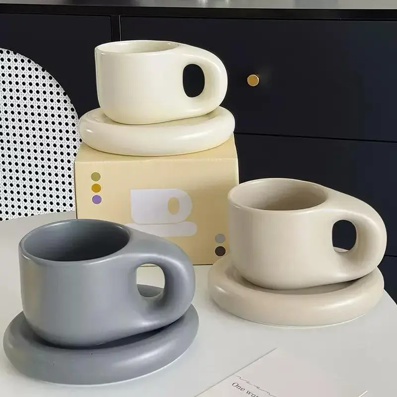 Nordic ins Creative Chubby Cup Ceramic Mug