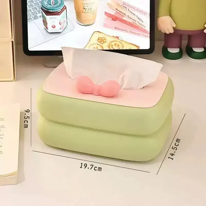 Dopamine Contrasting Color Tissue Box