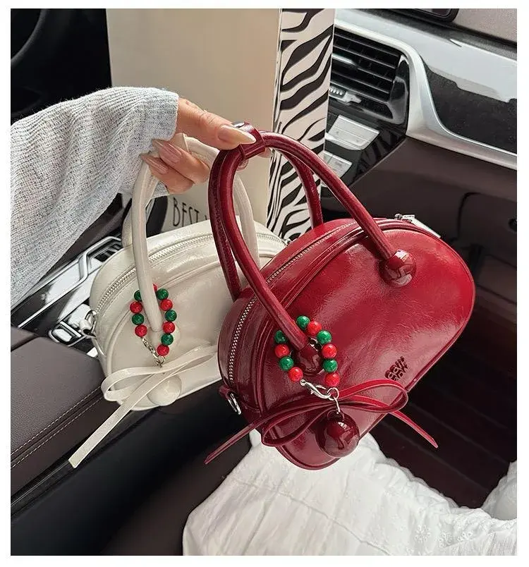 Korean Niche Handbag Bowling Bag